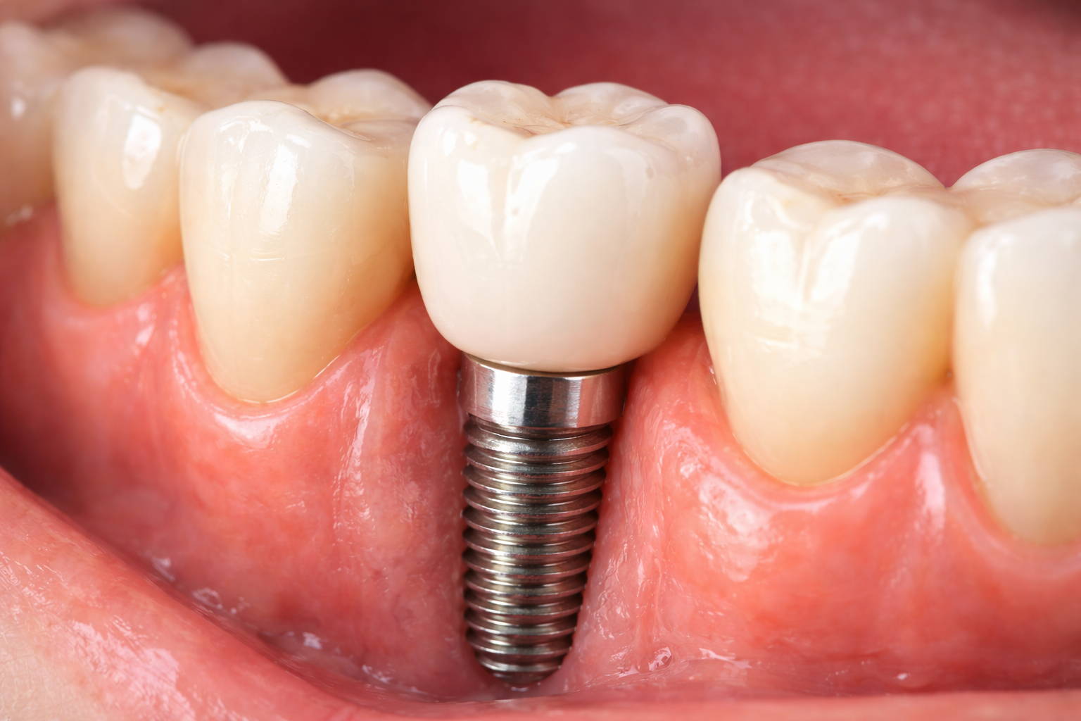 Dental implant at Carewell Dental